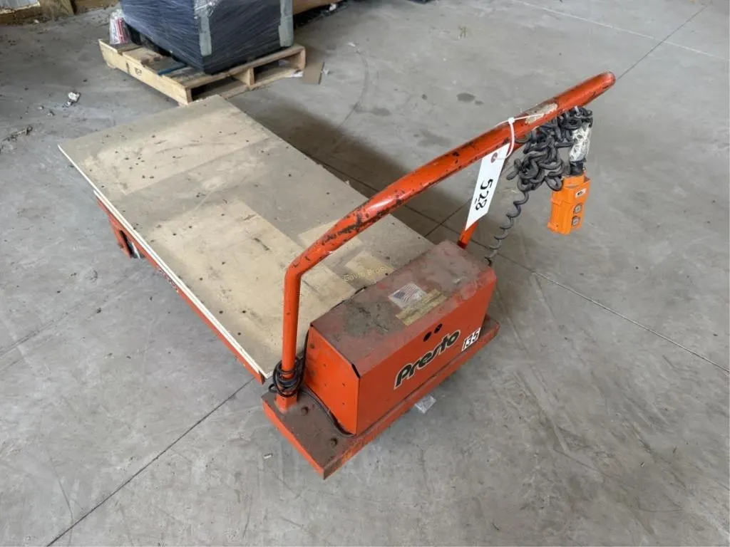 Presto Electric Lift Cart