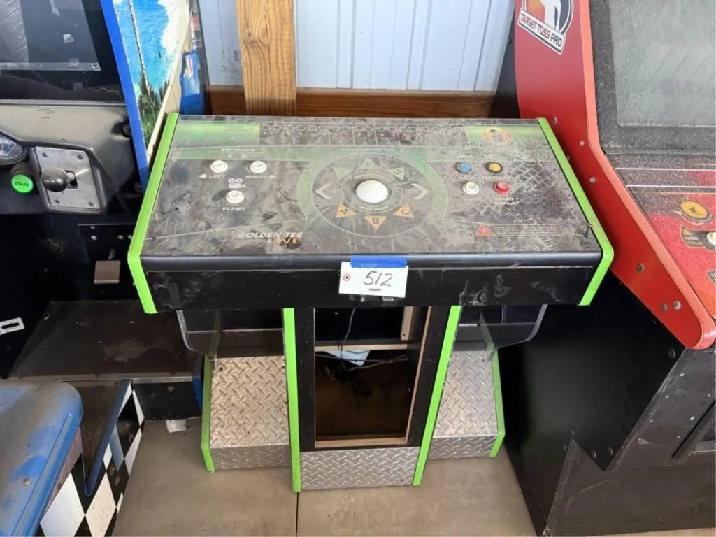 Golf Tee Line Arcade Piece