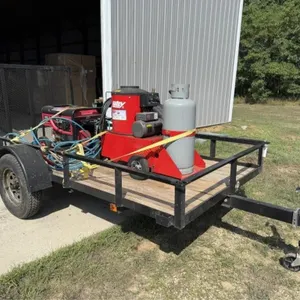 2014 Teske 10.5' x 5' Utility Trailer & Contents