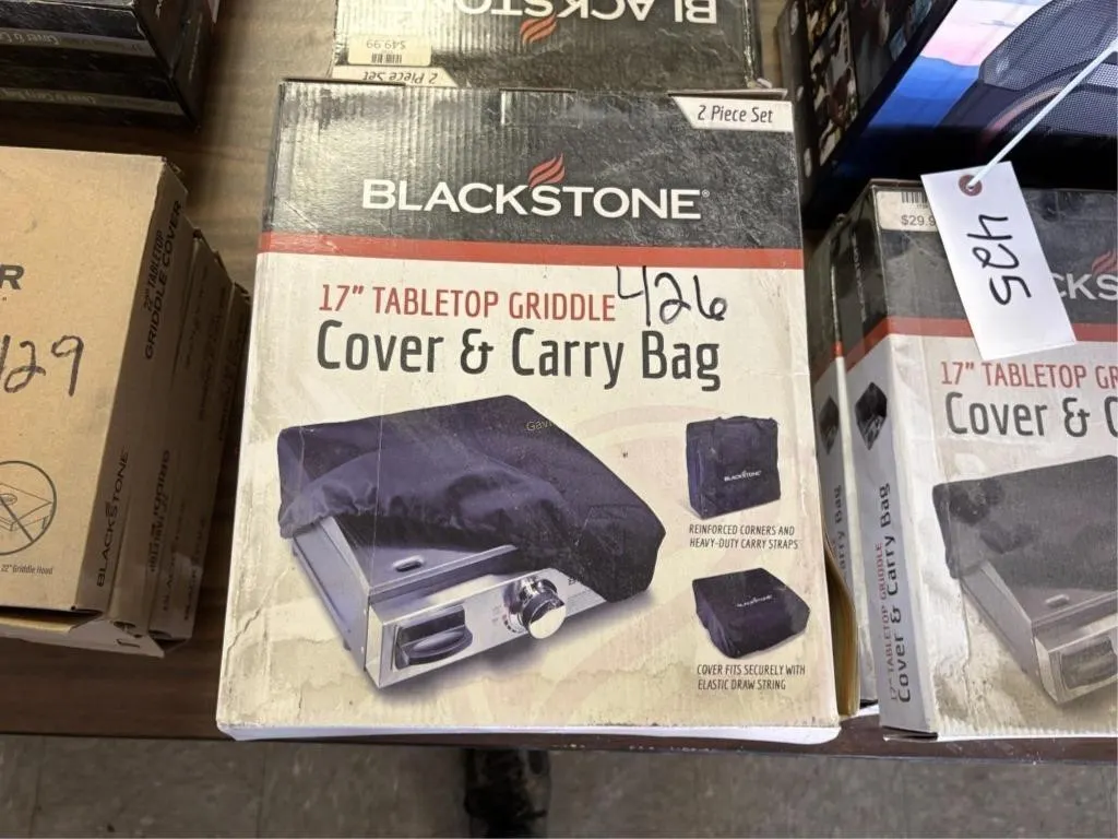 (3) Blackstone Cover & Bag