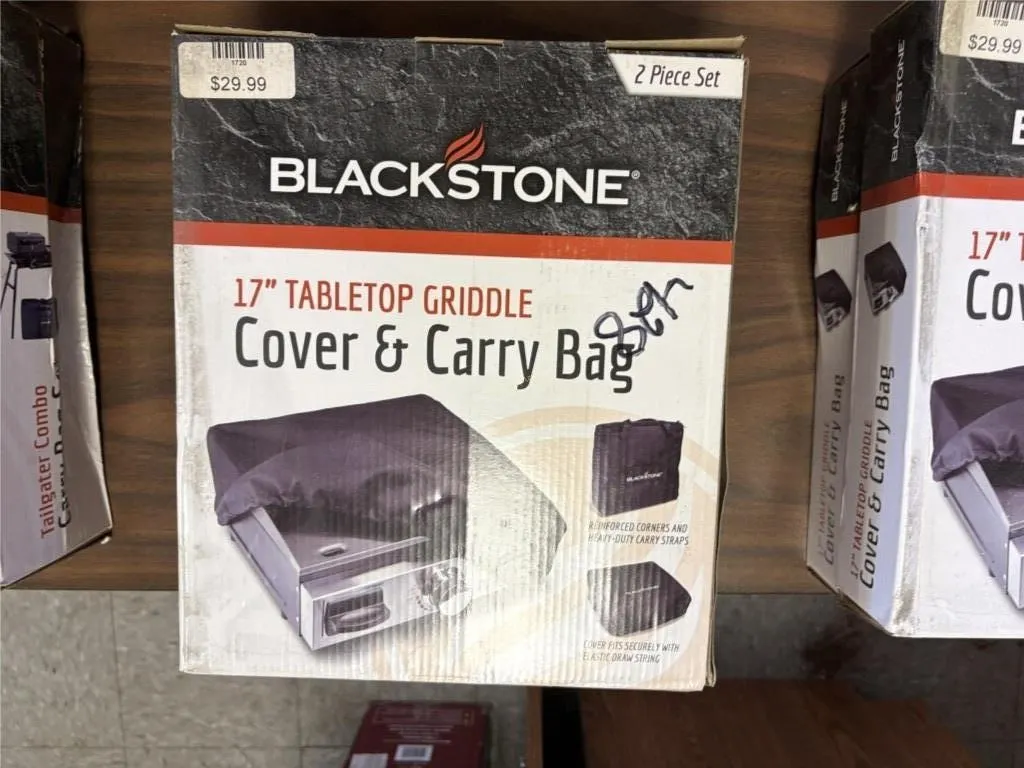 (2) Blackstone Cover & Bag