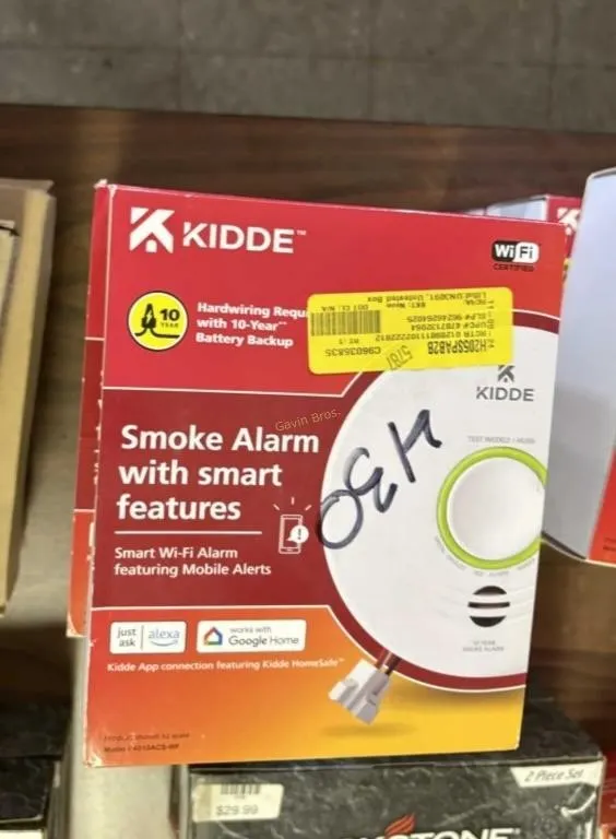(4) Kidde Smoke Alarms