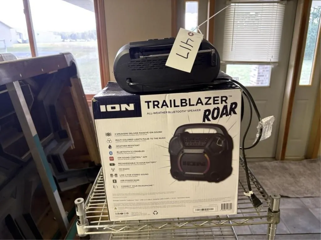 (2) Ion Trailblazer & Sony Cassete Player