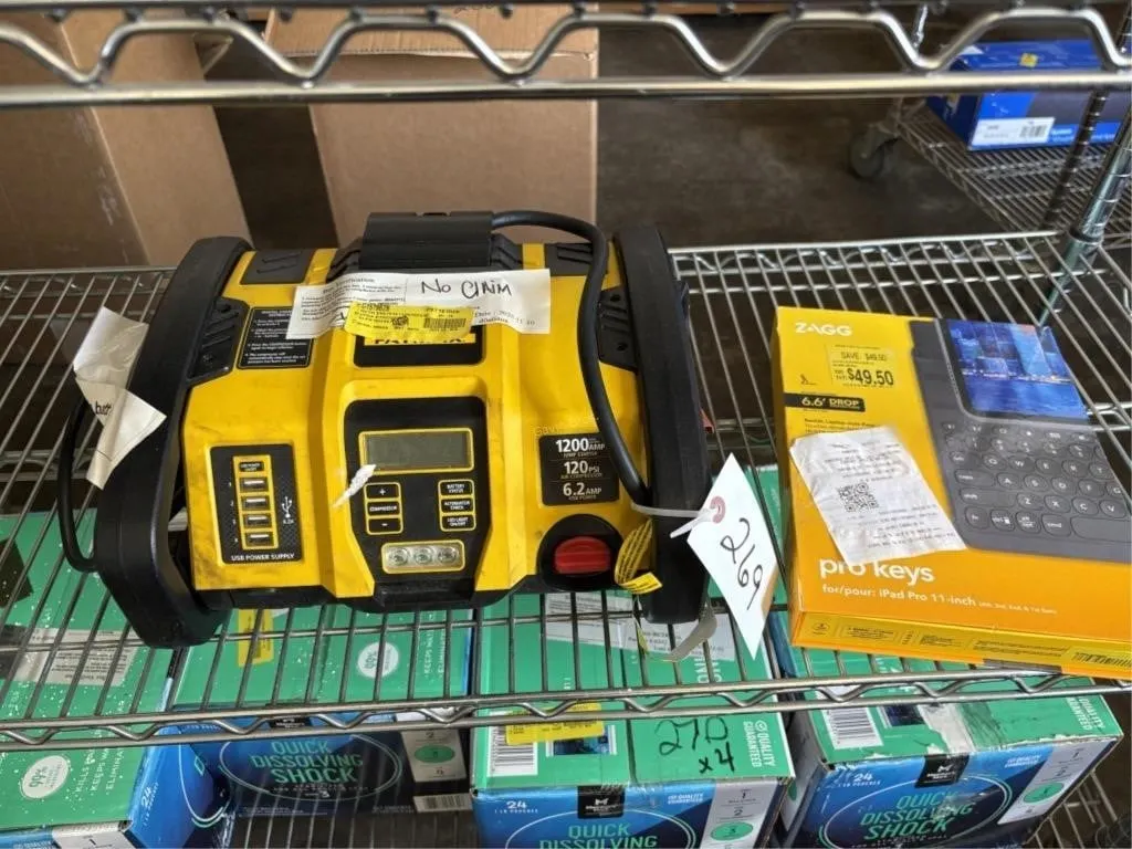 Stanley Fatmax Charger & other