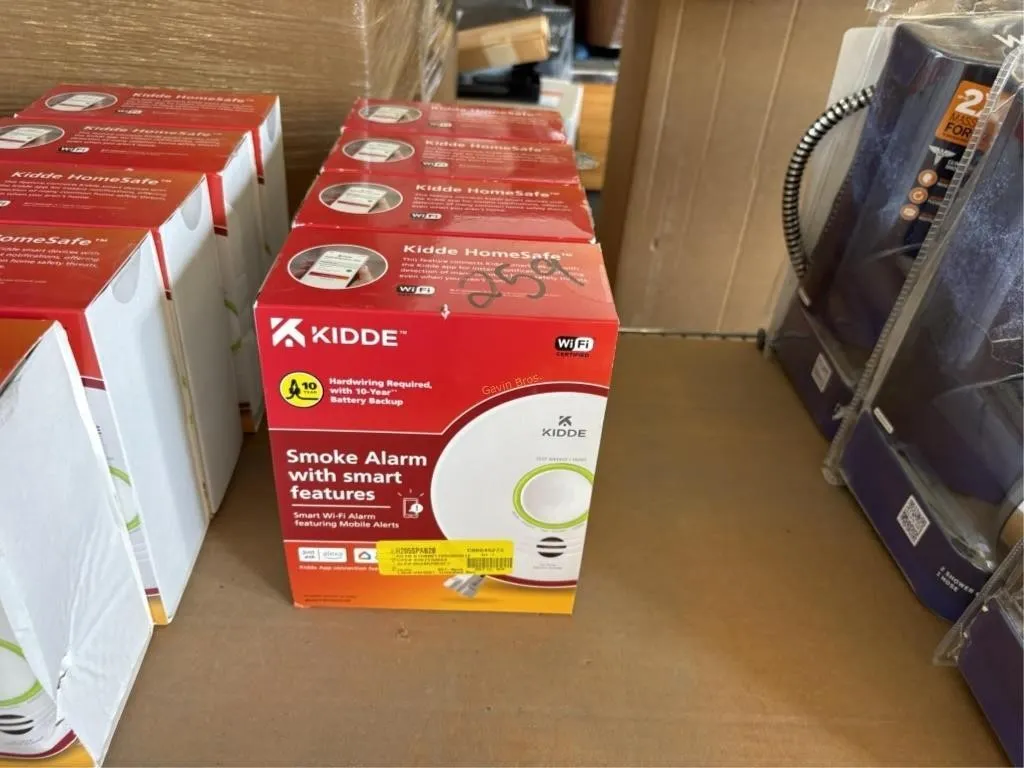 (4) Kidde Smoke Alarms