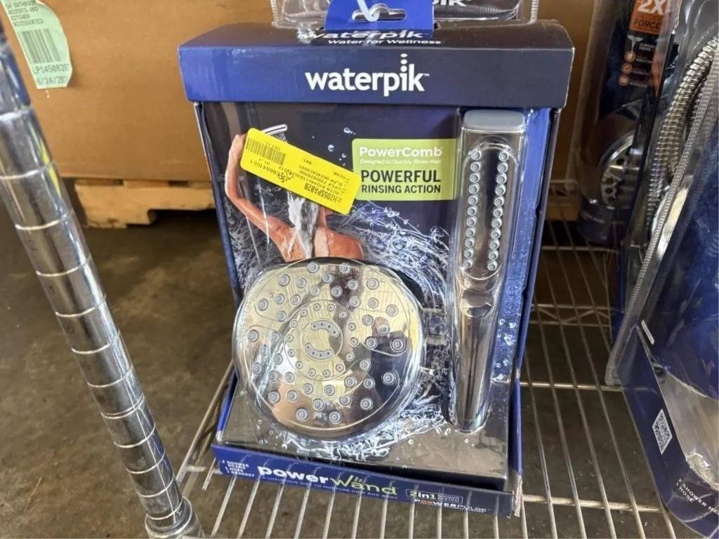 (3) Waterpik Shower Heads