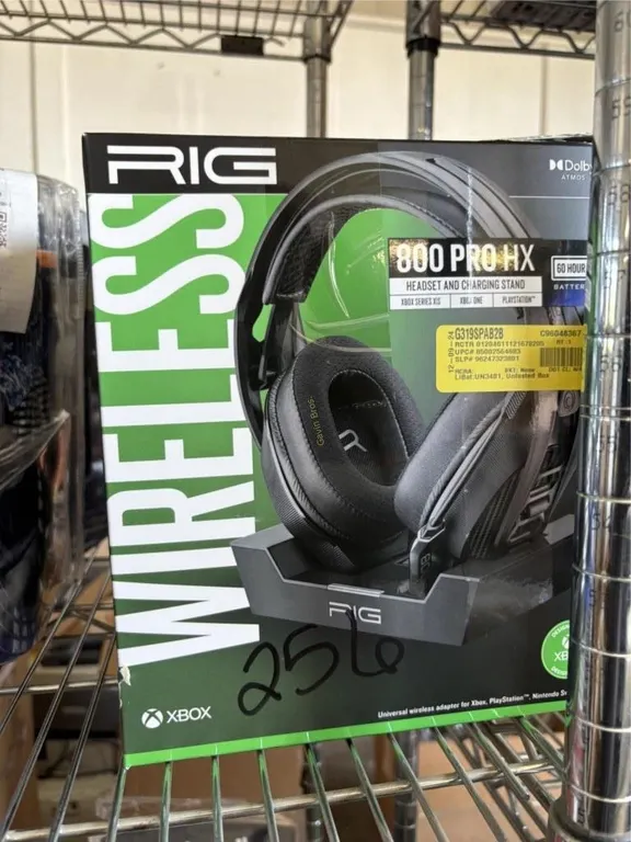 (3) RIG 800 Pro HX Xbox Headsets & game