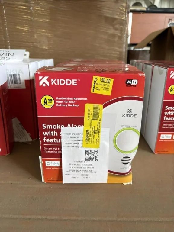 (5) Kidde Smoke Alarms