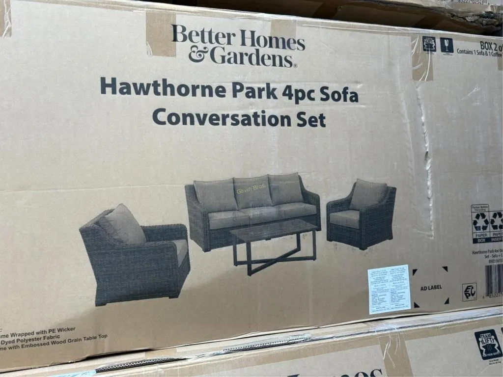 Hawthorne Park 4pc Sofa Box 2 of 2