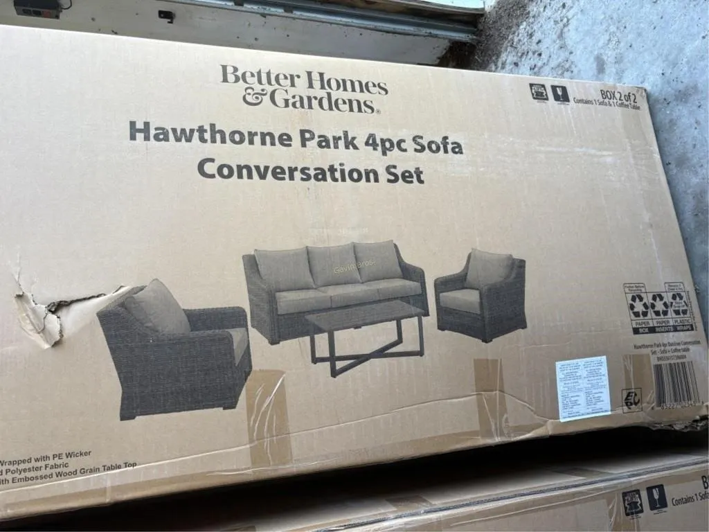 Hawthorne Park 4pc Sofa Box 2 of 2