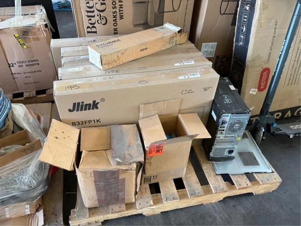 Pallet of Jlink Monitors & other