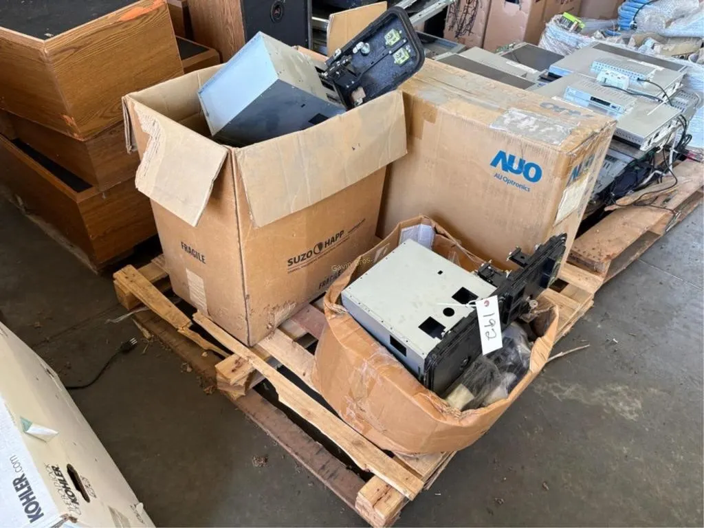 Pallet of Arcade Electronics & Parts