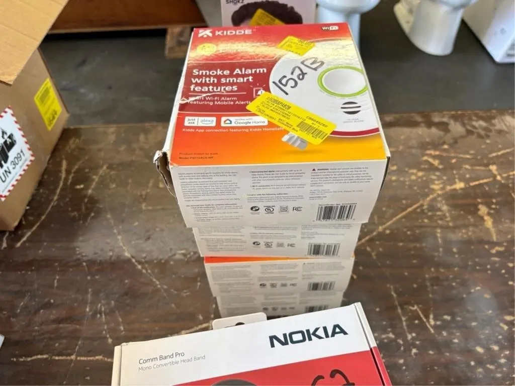 (4) Kidde Smoke Alarms
