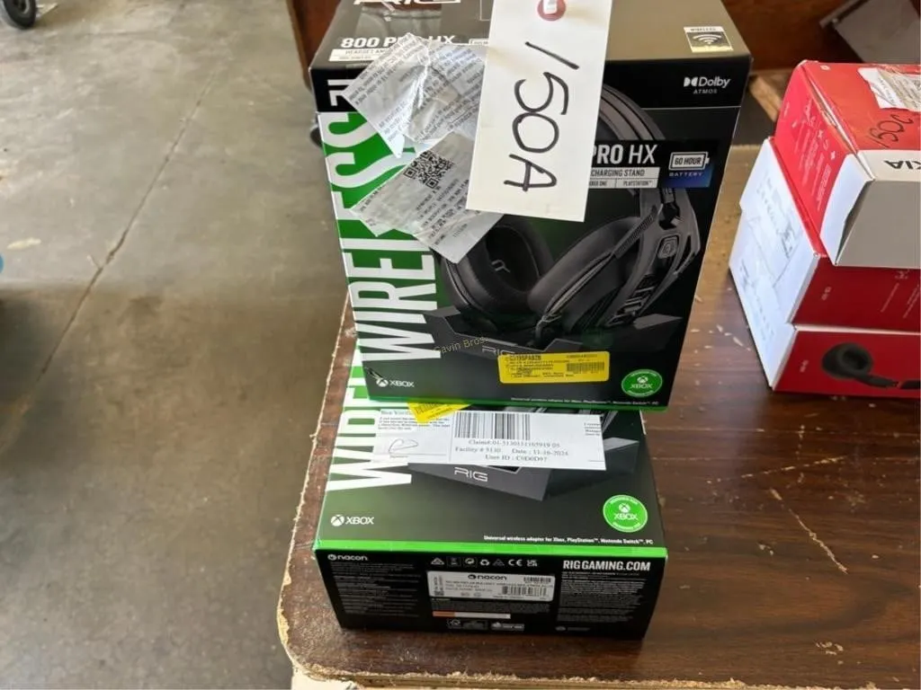 (2) RIG 800 Pro HX Xbox Headsets
