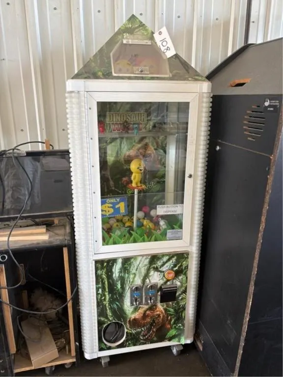 Dinosaur World Arcade Machine