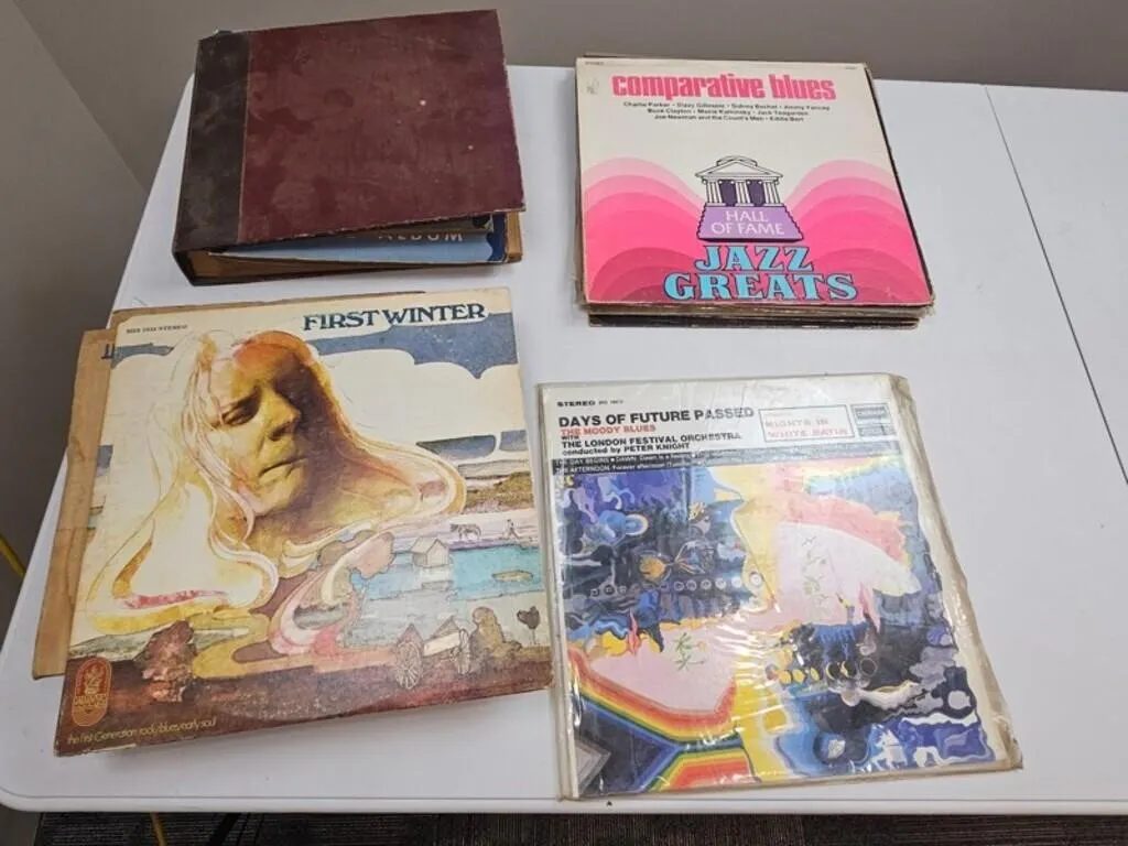 Vintage Rock, Blues & Jazz LPs (Lot of 10)