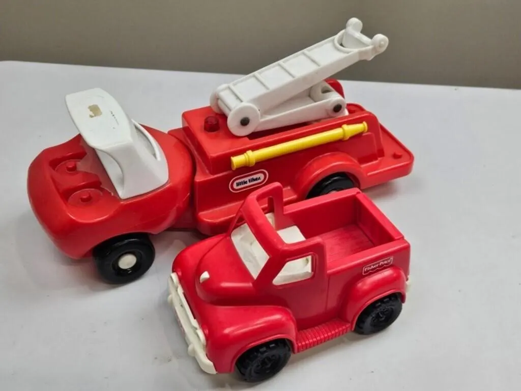 Little Tikes & Fisher-Price Toy Trucks (2)