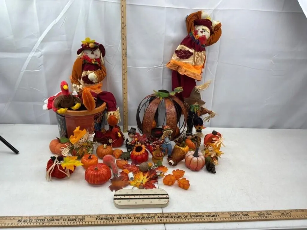 Mixed Fall Harvest Decor - 30+pc