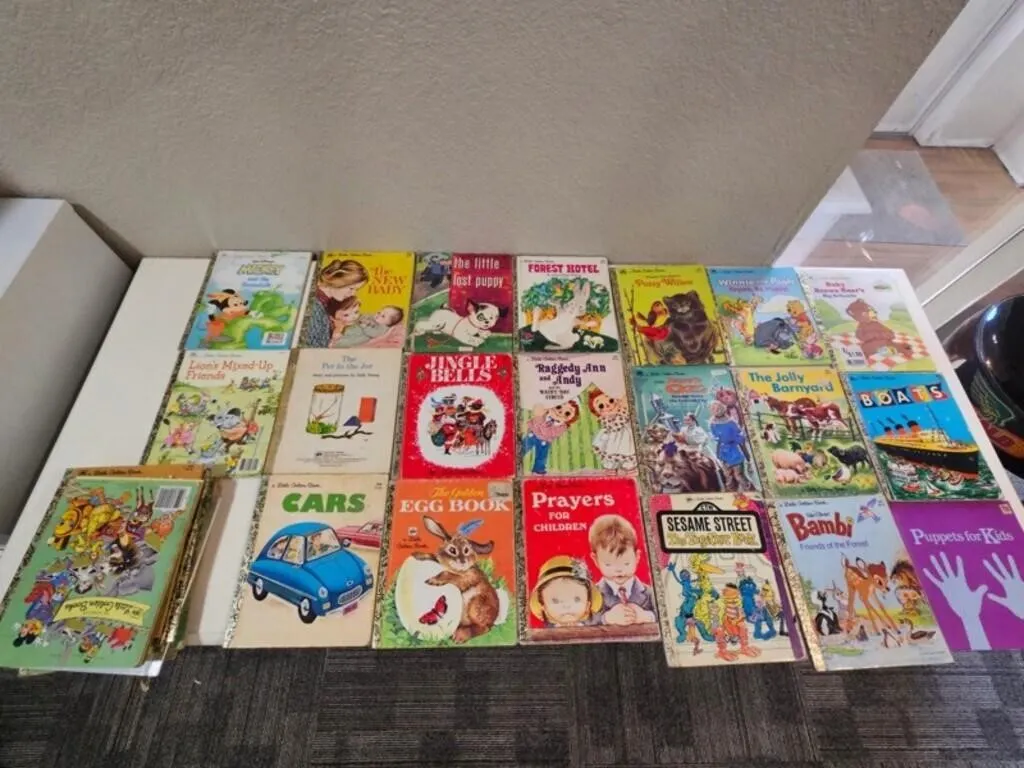 Vintage Little Golden Books Collection (Lot of 30)