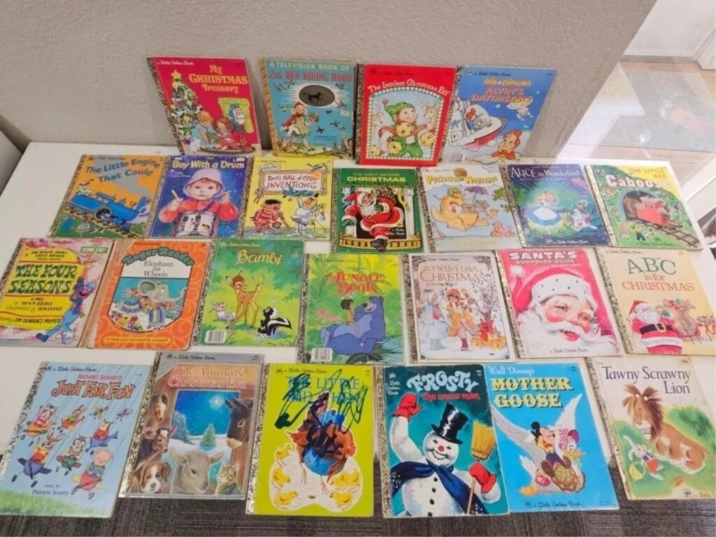 Vintage Little Golden Books (Lot of 24)