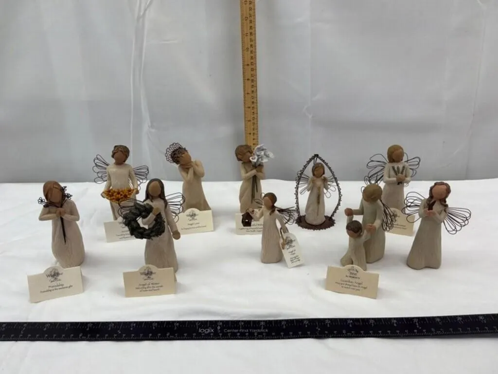 Willow Tree Angel Figurine Collection (Lot of 12)