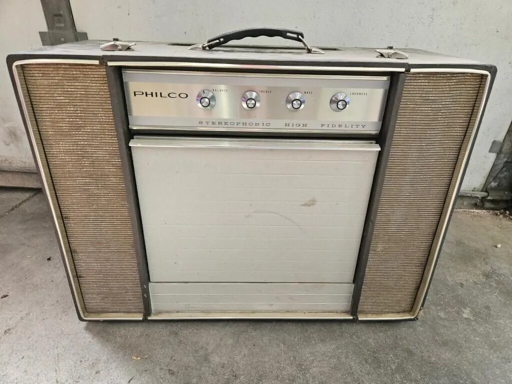 Vintage Philco Stereophonic High Fidelity Stereo