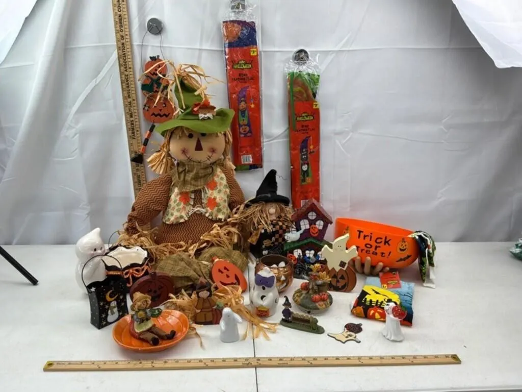 Mixed Halloween Decor 20+ Pieces