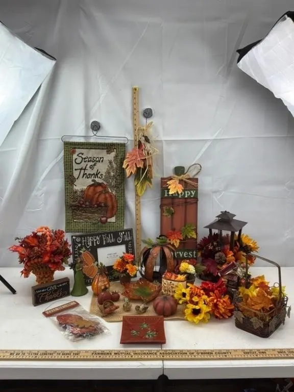 Mixed Autumn Harvest Decor Assortment