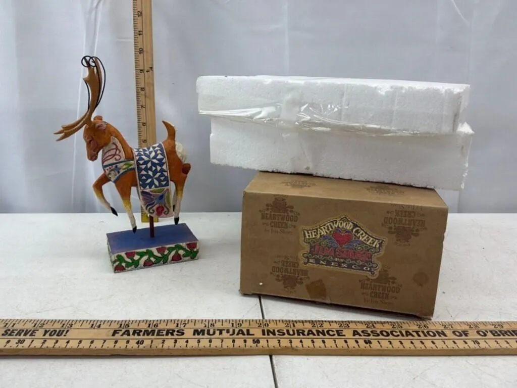 Vintage Jim Shore Dash Away Deer 118110