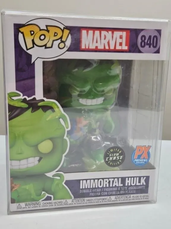 Funko Pop! Marvel Immortal Hulk #840 Glow Chase