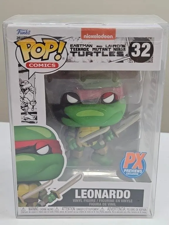 Funko Pop Comics TMNT Leonardo #32 PX
