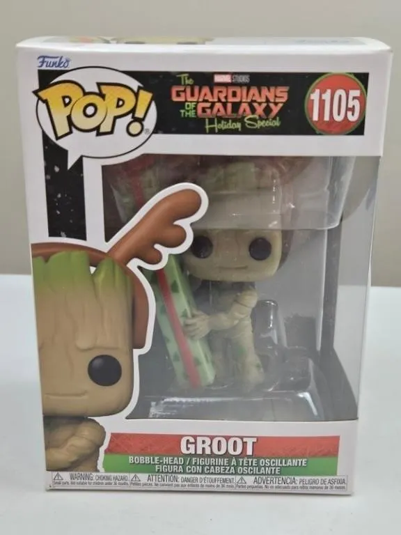 Funko Pop! Groot Guardians Holiday Special #1105