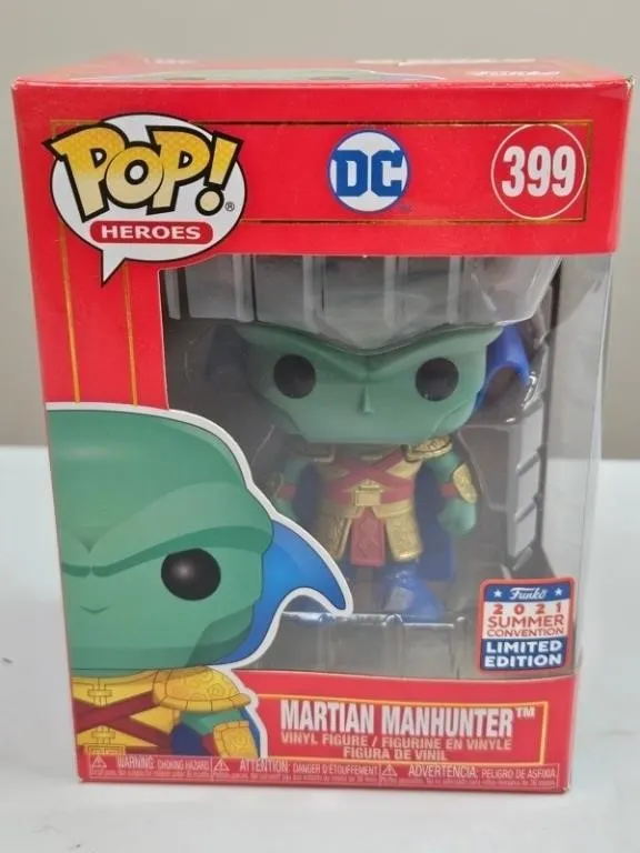 Funko Pop! DC Martian Manhunter #399 LE