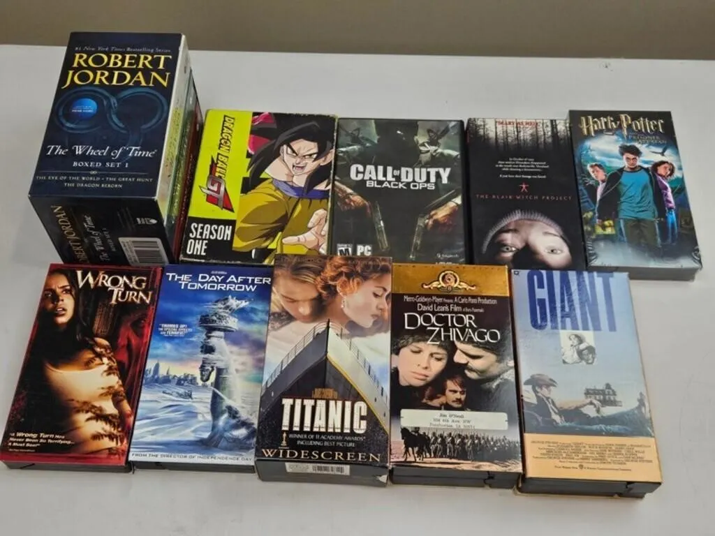Mixed Media Collection - Movies, Books & PC Game