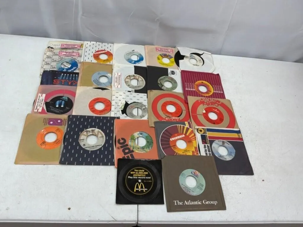 Vintage 45 RPM Record Collection (Lot of 22)