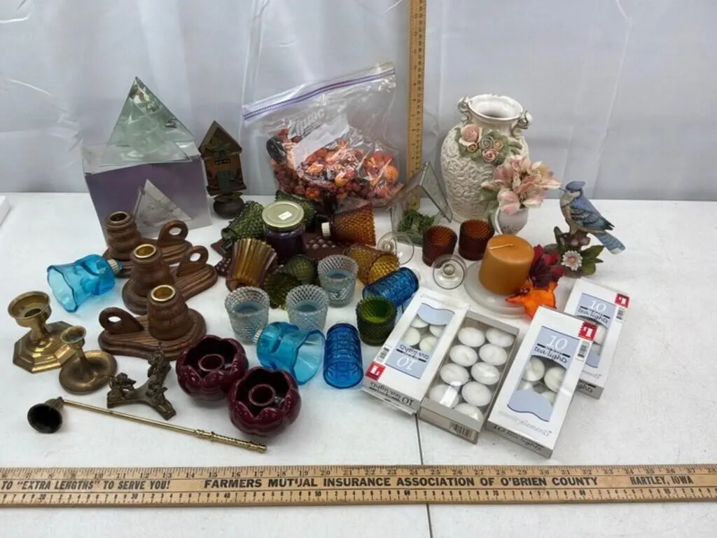 Mixed Home Decor & Candleholder Assortment