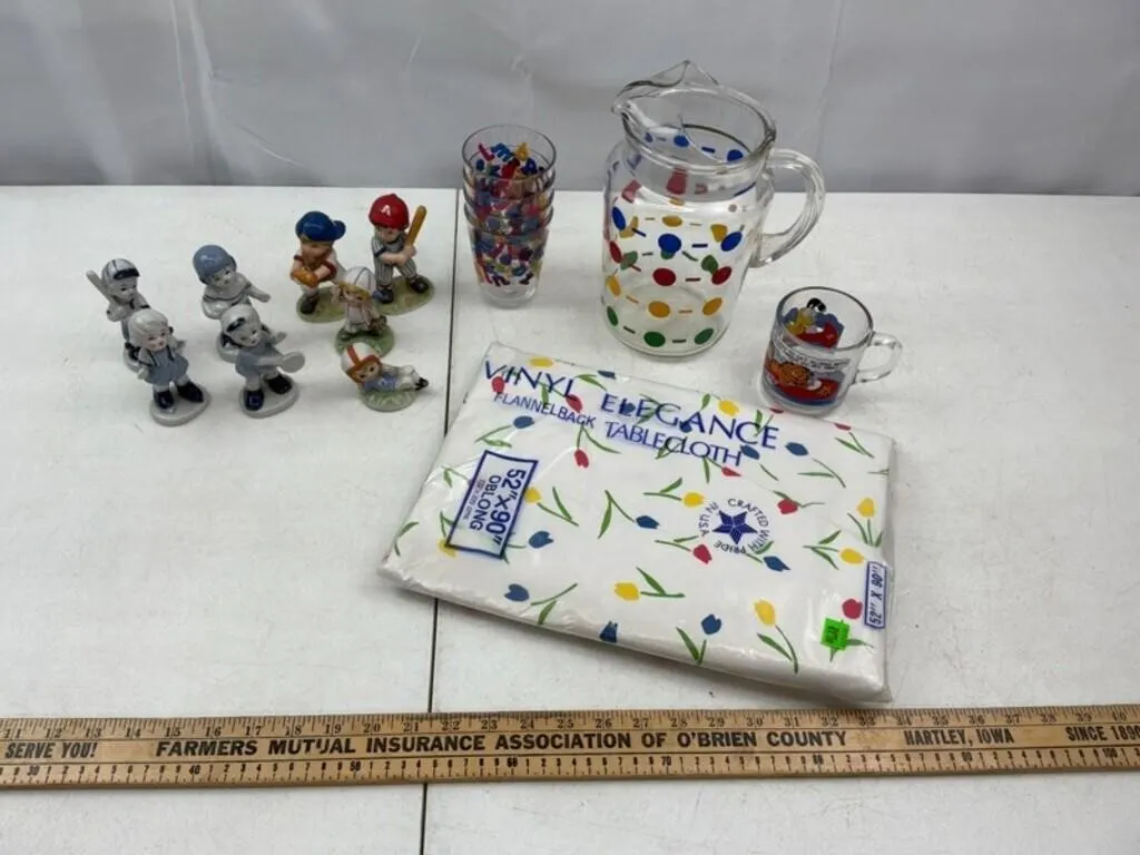 Vintage HOMCO & Garfield Decor Mix (Lot of 11)
