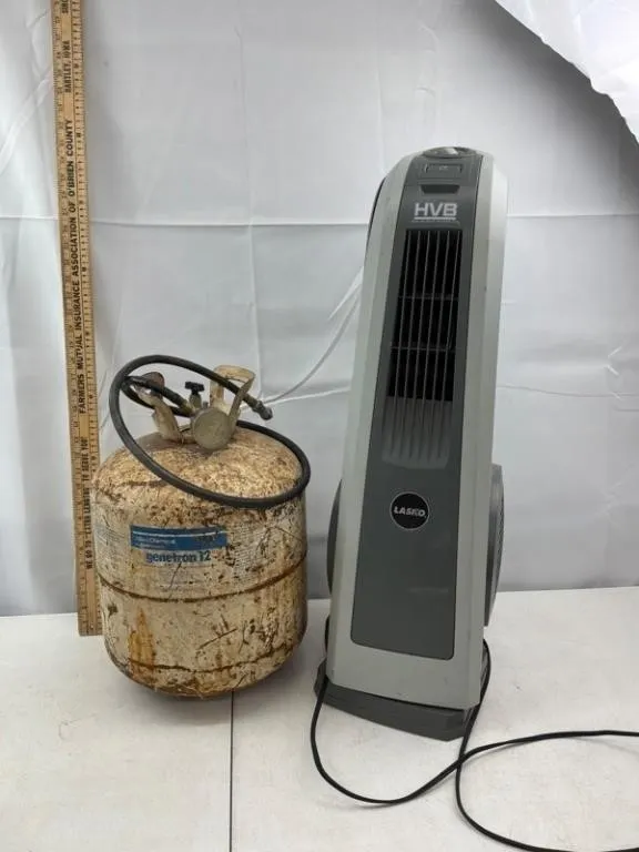 Lasko HVE Fan & Genetron 12 Tank (2pc)