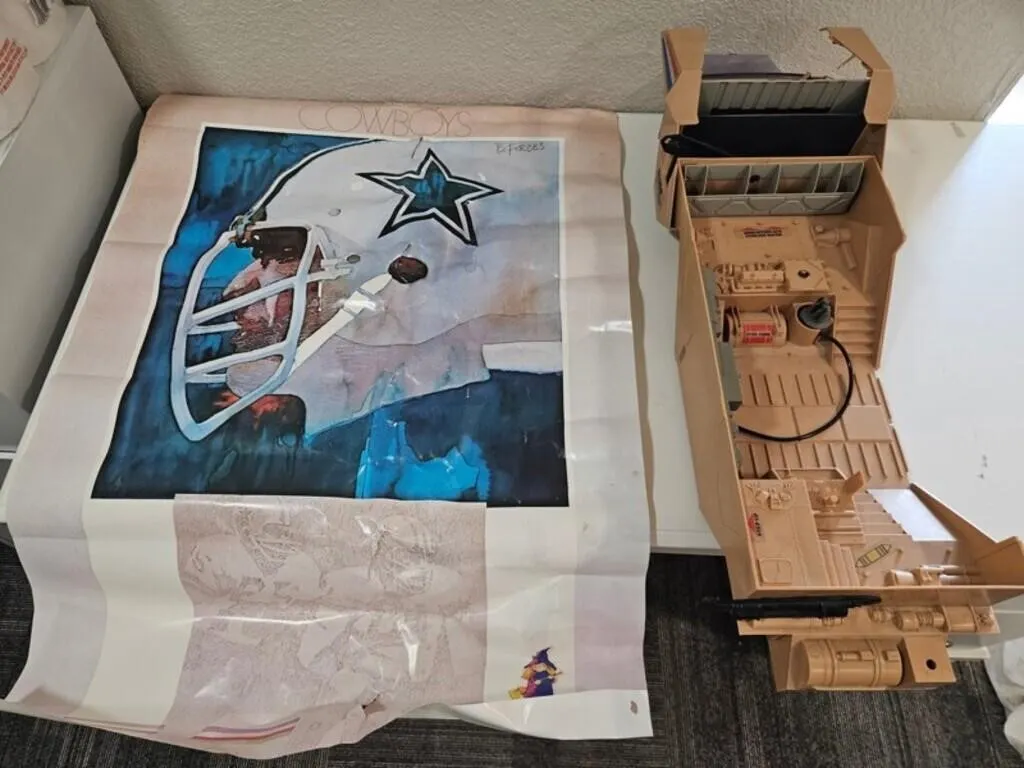 G.I. Joe Command Center & Poster (Lot of 2)