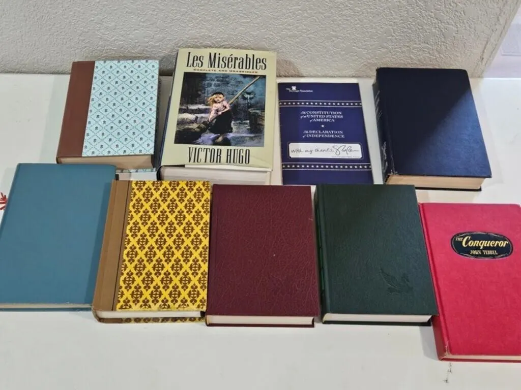 Vintage Hardcover & Paperback Books (Lot of 9)