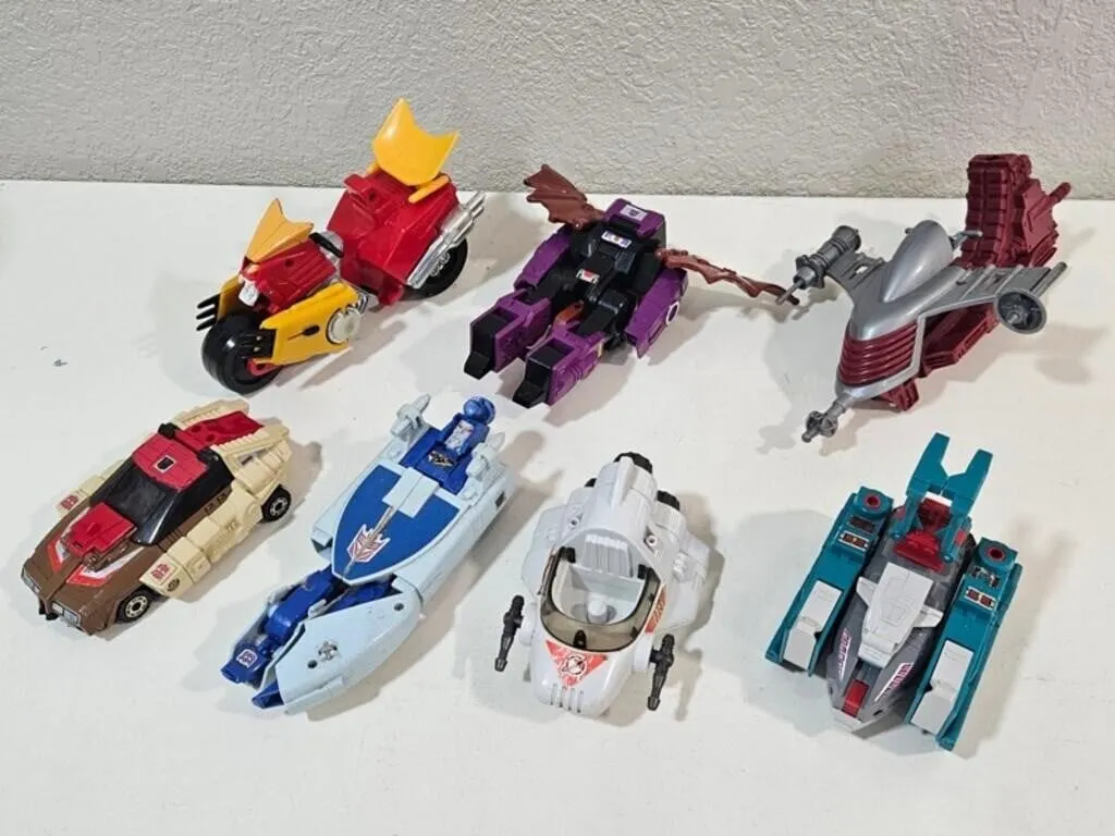 Vintage Transformers Figures (Lot of 7)