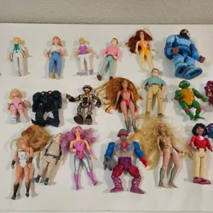 Vintage Mixed Action Figures & Dolls 20+pc