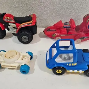 Vintage Toy Vehicles - 4pc Collection