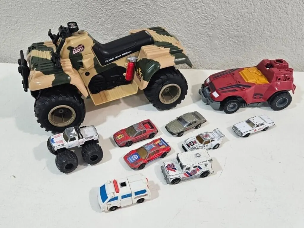 Vintage Toy Vehicle Mixed Lot (11)
