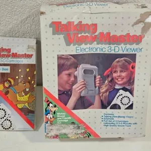 Vintage Talking View-Master Viewer & Scooby Doo