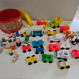 Vintage Fisher-Price Toys 30+pc Mixed Lot
