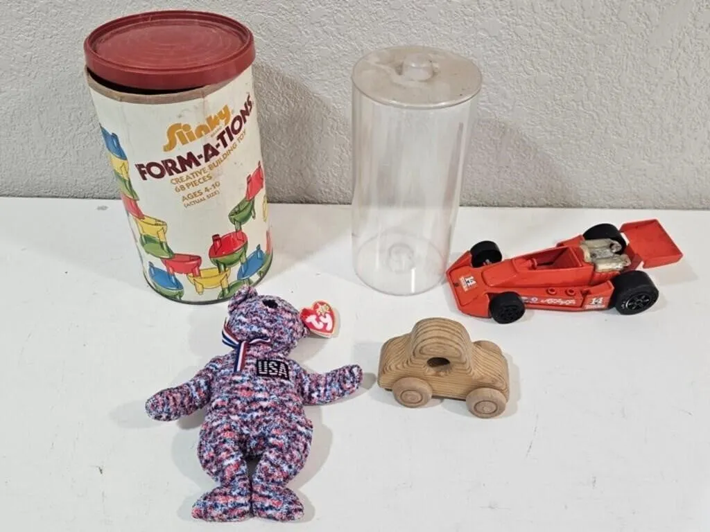Vintage Mixed Toy Assortment (Lot of 5)