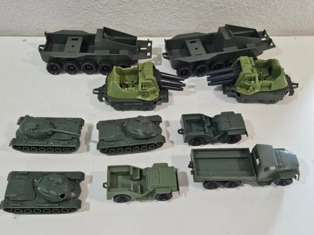 Vintage Hasbro Vehicles (Lot of 10)