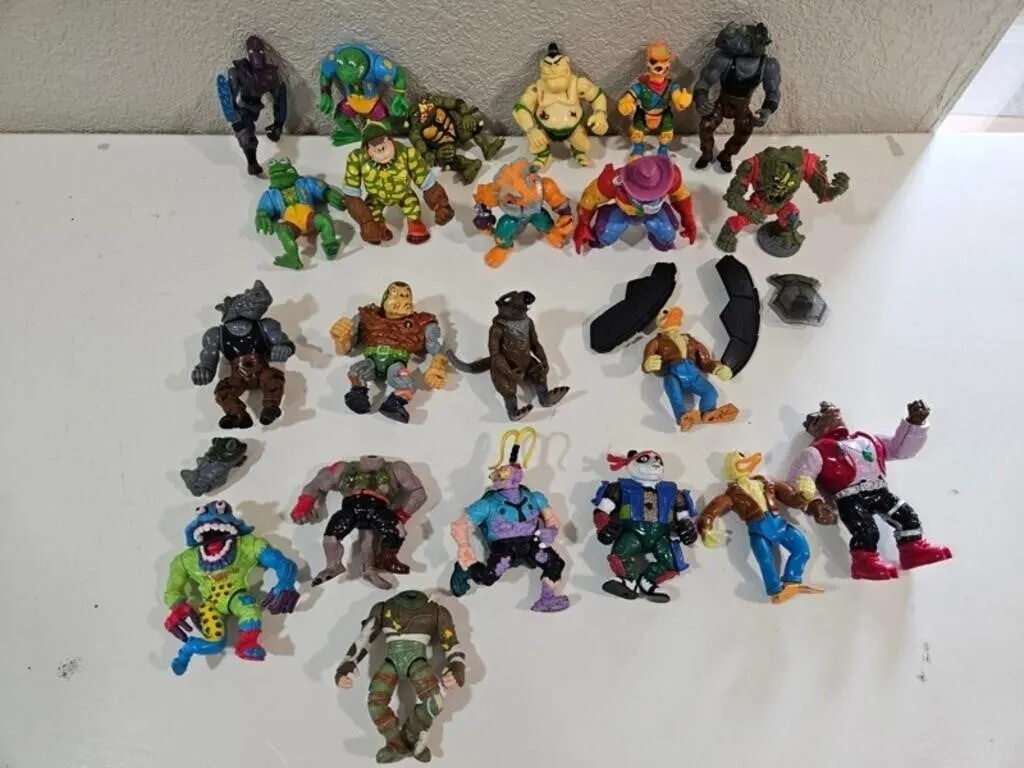 Vintage Mutant Action Figures (Lot of 21)