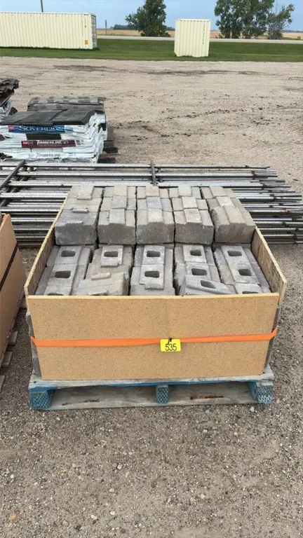 Assortment of patio stone